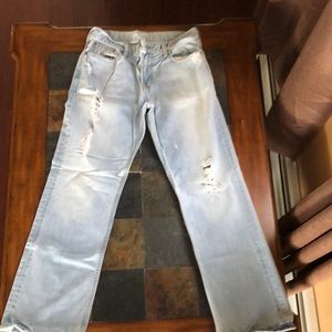 American Eagle Factory Distressed Bootcut 32x32